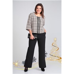 Michel chic 1324 черный-бежевый, Брюки,  Жакет