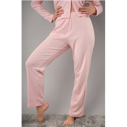 Женская пижама с брюками из ажурного хлопка Happyfox