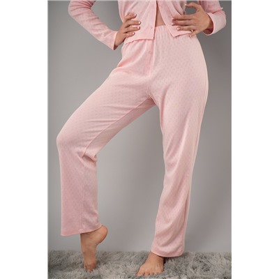 Женская пижама с брюками из ажурного хлопка Happyfox