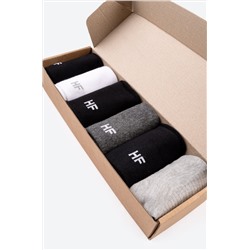 6 пар носков средней высоты в подарочной коробке Happyfox