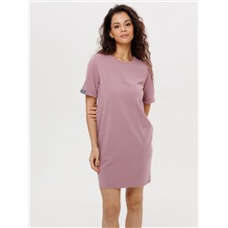Трикотажное платье LINGEAMO пастельно-лиловое ВП-05 (21)