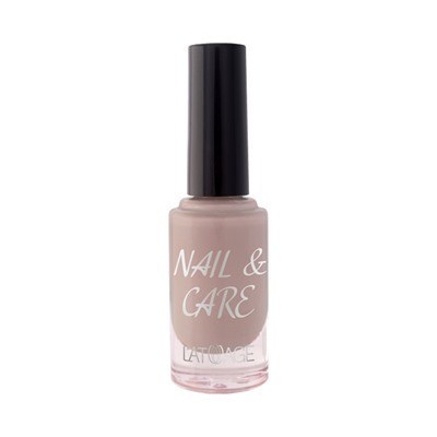 Лак для ногтей LATUAGE Nail & Care тон 603 бежевый