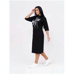 Платье женское Текс-Плюс, цвет черный