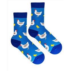 Носки р.35-40 "Cute Animals" Куры