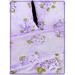 Постельное белье Шуйская бязь Роза сиреневая 6744-3