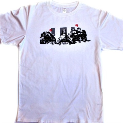 Футболка "DJ (white)"
