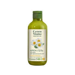Green Mama Крем-гель для душа для чувствительной кожи "ромашка и календула", 400 мл