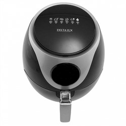 Мультипечь электрическая 1200 Вт, 2,6 л DELTA LUX DE-6103 черная
