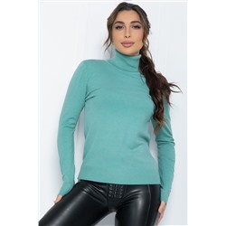 Водолазка Зимняя история (светло-зеленая) Б14530-20М