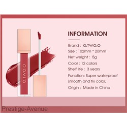 Матовый тинт для губ O.TWO.O арт. 1017 Smoked Plum №16 5 g.