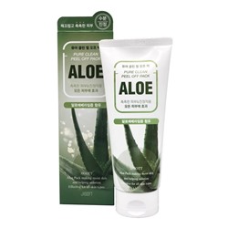 JIGOTT Маска-пленка д/лица с экстр.алоэ  Aloe Pure Clean Peel Off Pack 180мл АКЦИЯ! СКИДКА 30%
