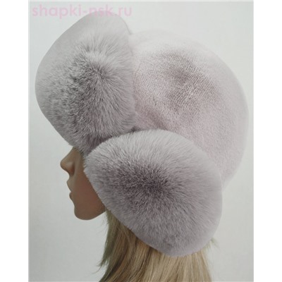 Нон-стоп иск.мех Ушанка женская (56-58)