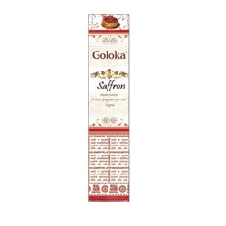 Goloka SAFFRON (Высококачественные индийские благовония Шафран, Голока), 15 г.