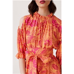 Lokka 1146 оранжевый, Платье