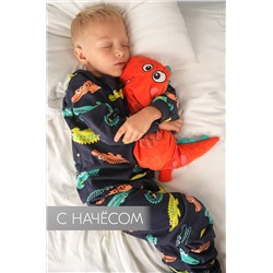 Пижама из футера с начесом для мальчика Happyfox