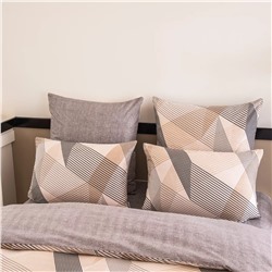 Комплект постельного белья Люкс Сатин 100% хлопок на резинке AR373