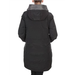 2090 BLACK Куртка зимняя женская AIKESDFRS (200 гр. холлофайбера) размер 52 российский