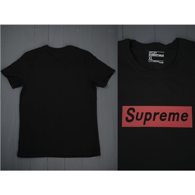 Футболка Supreme black женская