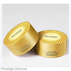 Гидрогелевые золотые патчи Bioaqua Gold element soothing eye mask (60шт) арт.45015