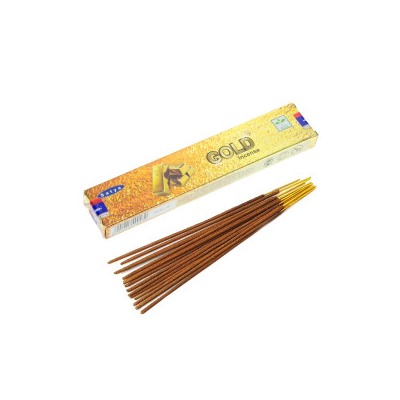 GOLD Incense, Satya (Благовония ЗОЛОТО, Сатья), 15 г.