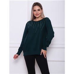 SALE Свитшот женский кашемир "Стразы"