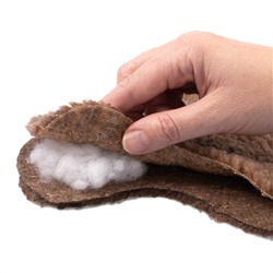 Мягкая игрушка из меха «Мишка» своими руками