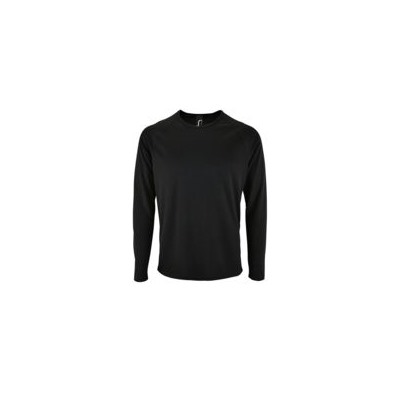 Футболка с длинным рукавом Sporty LSL Men, черная