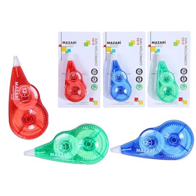 Корректирующая лента Mazari 5мм 12м М-4126