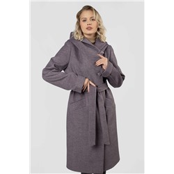 01-12060 Пальто женское демисезонное (пояс)