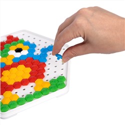 Детская мозаика шестигранная «Сова» (152 элемента)