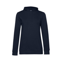 Толстовка с капюшоном женская Hoodie, темно-синяя