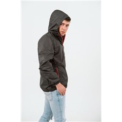 Ветровка мужская Мембрана темно-серый