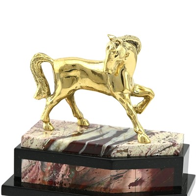 Часы каминные из яшмы 120*65*190мм