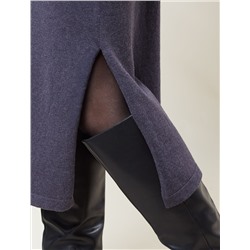 Платье тонкой вязки из хлопка с нейлоном