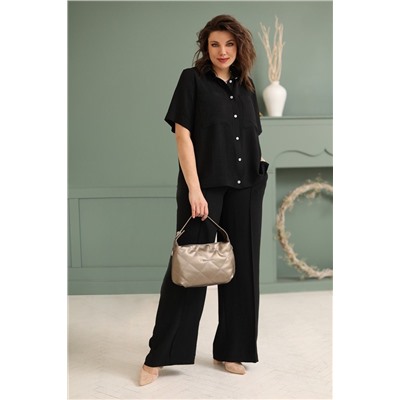 BegiModa 3020 черный, Брюки,  Блуза