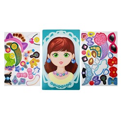 Магнитная игра «Модная девчонка» Серия Магнитные истории