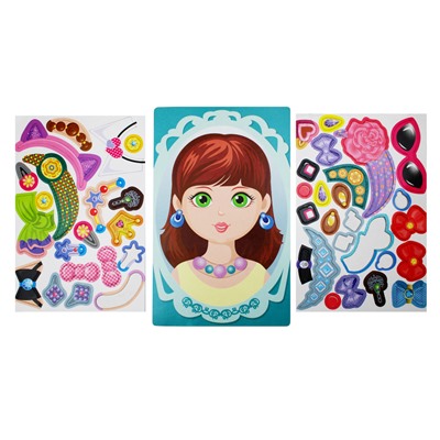 Магнитная игра «Модная девчонка» Серия Магнитные истории