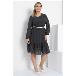 Платье Вуаль (черное) П12839-25М