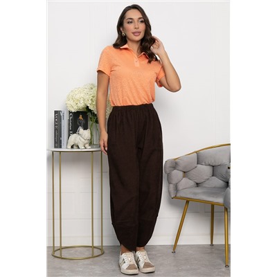 Брюки бохо (шоколад) Б12848-10М