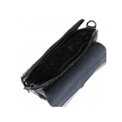 Сумка женская натуральная кожа JRP-J 009-1,  3отд,  плечевой ремень,  черный 227966