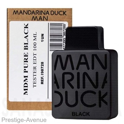 Тестер Mandarina Duck Pure Black for men edt 100 ml