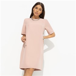 Платье прямого кроя, Виртуальные будни (pink)