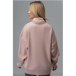 Женский свитер оверсайз с высоким воротом Happyfox