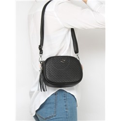 Сумка женская искусственная кожа YDR-2370-11,  3отд,  плечевой ремень,  черный 257500