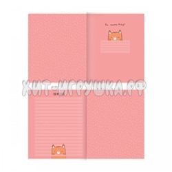 Тетрадь 48 л. клетка мат. лам., выб. УФ-лак "Beary Beary" в ассортименте MESHU MS_43098, MS_43098