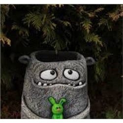 Фигурка Кашпо Добромонстрик Чвяка бетон Ф354