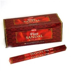 Благовония HEM Flora Masala "Сандал" (Sandal) 189FSM 4г SH 3070
