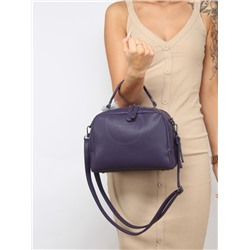 Сумка женская искусственная кожа XHD-2680,  2отд,  плеч/ремень,  фиолетовый 257068