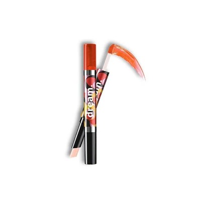 DREAM. LIP AND TINT № 02 - ORANGE, Mistine (Ультрастойкий тинт и бальзам для губ № 02 - ОРАНЖЕВЫЙ, Мистин), 1,5 г. + 3,2 г. - СРОК ГОДНОСТИ ДО 7 АВГУСТА 2024 ГОДА