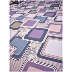 Простыня Ивановская бязь Лабиринт вид 1 коричневый